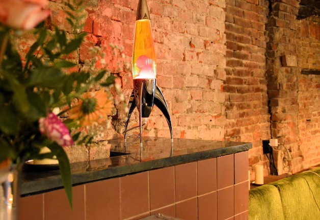 Lavalamp bij Bar Barrie.